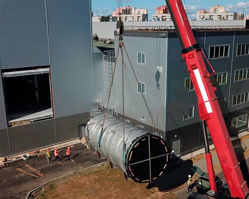 ГрузкинЪ Сервис - Как поднять негабаритный груз на этаж?